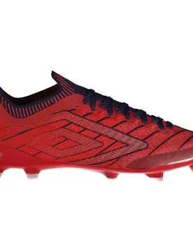 Chaussures De Football Velocita Elixir Pro Fg Rococco Red / White / Estate Blue EU 42 - Umbro - FashionsVida