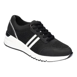 Komfort-Sneaker H-Weite „Michaela“ schwarz 39 Damen