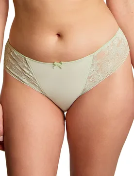 Womens Celeste Brazilian - Green Polyamide - Size 3xl - Panache - FashionsVida