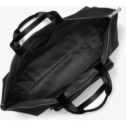 Bolso de hombro tote Tanner grande con estampado de logotipos