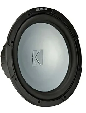 Voice Coil 2ohm Speaker Black 10´´ unisex - KICKER - FashionsVida