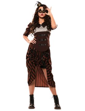 Steampunk-Kostüm für Damen Damen-Karneval-Kostüm - female