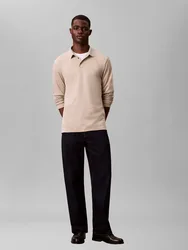 XL LS SUPIMA COTTON SOLID POLO male