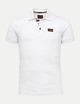 Trackway Poloshirt Weiß M