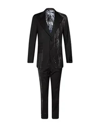 Anzug Herren Schwarz 52 Herren
