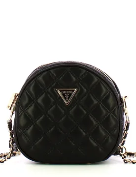 Guess Giully Circle Bag Bla Nero - Guess - FashionsVida