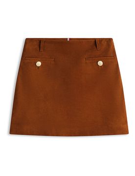 Minifalda marrón 40
