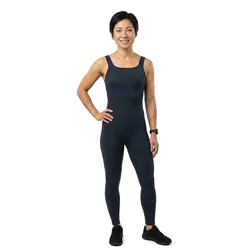 Combinaison Sans Manches Mia Anthracite XL
