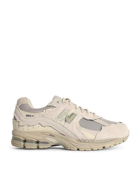 Sneakers 2002R In Mesh E Camoscio Naturale