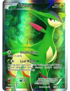 Pokemon Noble Victories 97/101 Virizion (Full Art) - Pokémon - FashionsVida