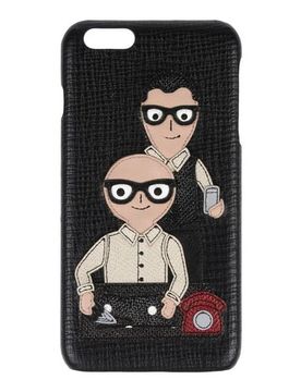 Dolce&Gabbana Carcasas y fundas Hombre Negro -- Hombre