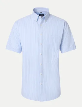 Casamoda Casual-Fit Hemd Blau M - Casamoda - FashionsVida