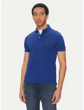 Poloshirt 1985 MW0MW17771 Blau Slim Fit L male - Tommy hilfiger - FashionsVida