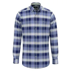 Camicia A Maniche Lunghe 15088680 Crystal Blue 3XL
