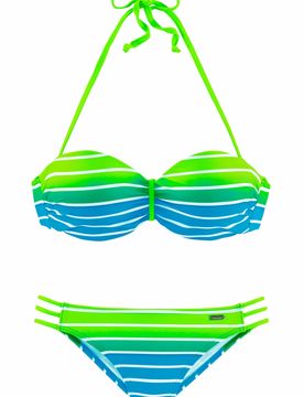 VENICE BEACH Bikini turquesa