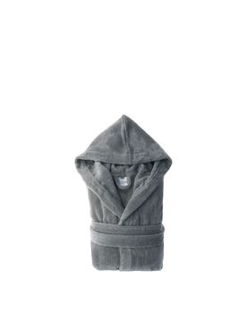 Accappatoio in cotone GRIGIO S