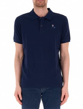 Polo in cotone BLU NAVY L