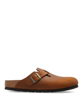 Pantofole in pelle oliata Boston