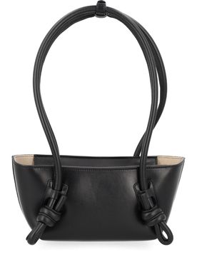 Fleca Mini Shoulder - Knotted-handle Shoulder Bag
