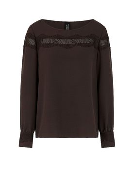 Marc CAIN Bluse braun 36 damen