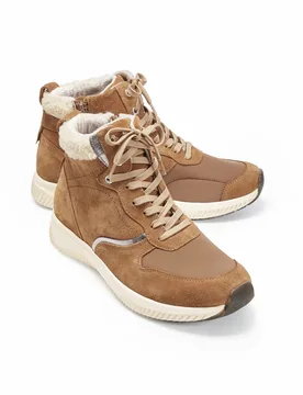 Hallux-Sneaker-Bootie Extraweit - Cognac - female - Size: 39 - Avena - FashionsVida