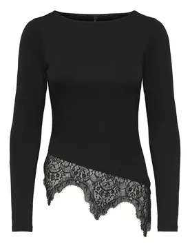 ONLLAILA L/S LACE IX TOP JRS NOOS feale