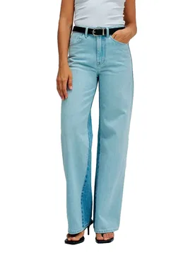 Jean 21011565 Wide Leg Light Wash 27