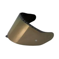 Visiera XFR-04 SR-NFR/FLAT Per Casco X-904 - Metal Oro taglia un