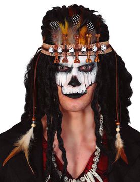 Voodoo Stirnband für Erwachsene Halloween