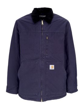 Giubbotto Uomo Arlington Coat Dark Navy/black Rinsed