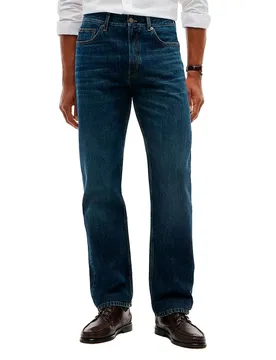 Jean Dover Mw0mw44894 Regular Straight Fit Blaze Blue Black 40