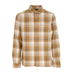 Camicia Manica Lunga Uomo Work Hvy Flannel Shirt Wheat Boot