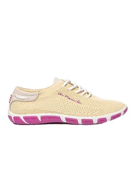 Baskets Jazaria Jaune Pale / Fuschia / Yellow EU 41