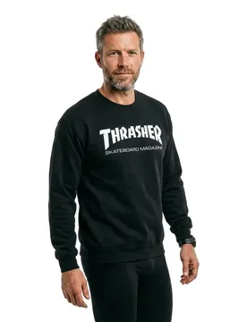 Sweat-shirt Skatemag Crew Black S