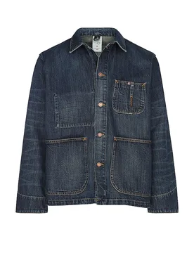 Jeansjacke HOWIE CHORE blau M herren - Nudie Jeans - FashionsVida