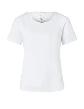 Yogashirt da donna Raglan OM Cuore bianco XL - Spirit Of Om - FashionsVida