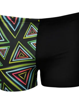 Neon Triangle Swimming Boxer Multicolour L Men - Ras - FashionsVida