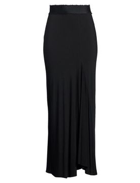 Maxi-Rock Damen Schwarz 36,38,40,42 Damen