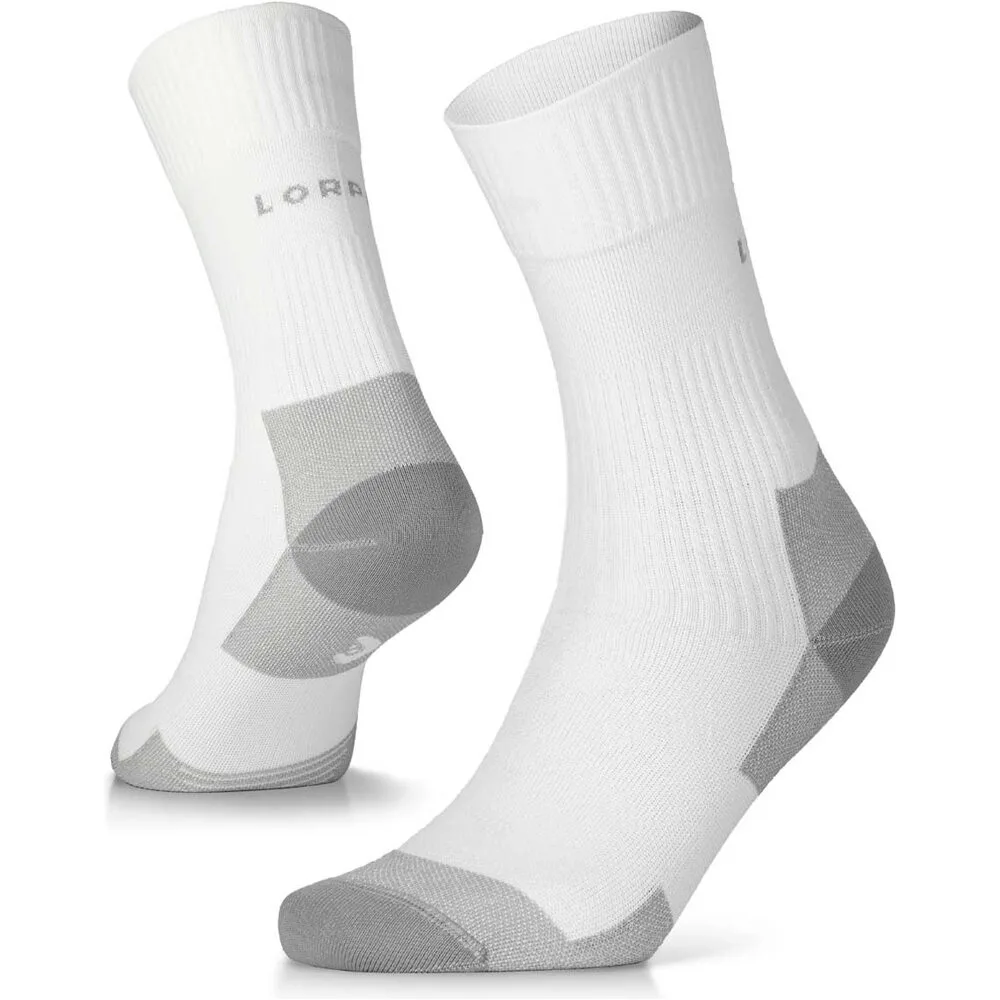 Prrc re made run crew calcetines running Blanco (M) - Lorpen - FashionsVida