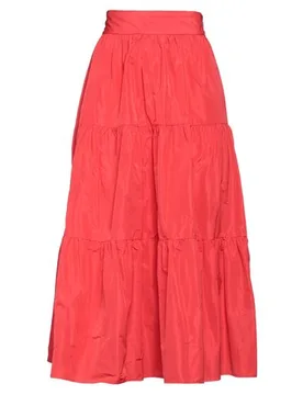 Falda midi Mujer Rojo tomate 34,36 Mujer - LIU •JO - FashionsVida
