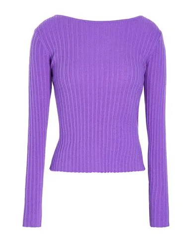 Pullover Damen Violett XS Damen - 8 by YOOX - FashionsVida