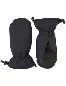 Wasserfeste Fäustlinge für Ski aus Primaloft Mist Mitt Black für Herren aus Leder Größe 9 schwarz