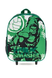 Zaino trolley verde Smash con Marvel avengers
