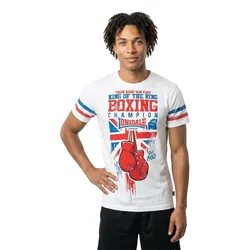 T-shirt à Manches Courtes Crugmeer White / Red / Blue 2XL