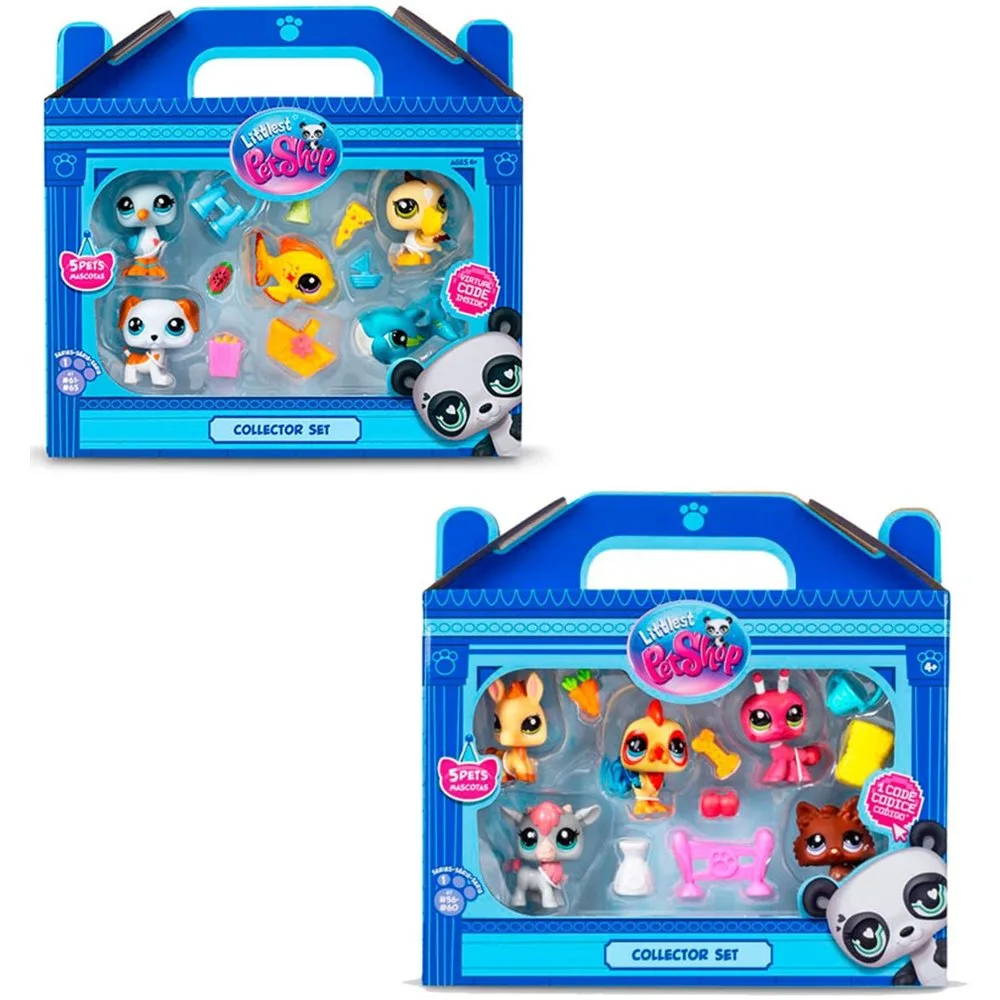 Pack de 5 - LPS Collector set - Bandai - FashionsVida
