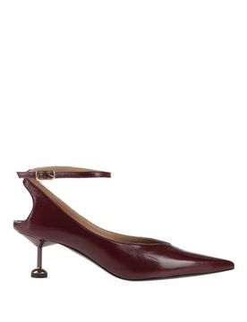 Zapatos de salón Mujer Burdeos 38 Mujer