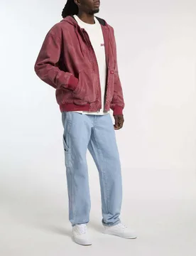 Jeans carpenter 993 regular tapered lavaggio chiaro bleach - Dickies - FashionsVida