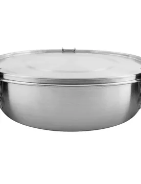 Essensbehälter Food Box 1 L stainless steel Default Title adult - Tatonka - FashionsVida