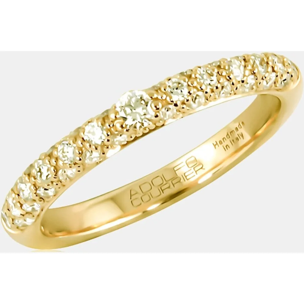 Anillo Pop de oro y diamantes - Adolfo Courrier - FashionsVida