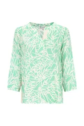 Grafischer Druck D Bluse Serafino-A female